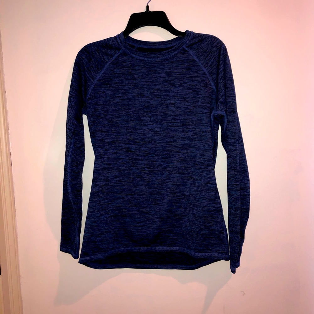Comfy navy blue thermal long sleeve